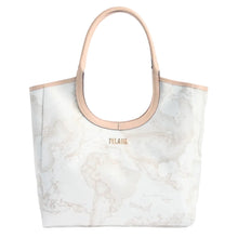 Carica l'immagine nel visualizzatore di Gallery, Alviero Martini 1^A Classe Borsa Shopping Sagomata Geo White
