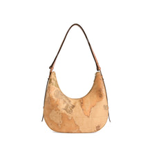 Carica l'immagine nel visualizzatore di Gallery, Alviero Martini 1^A Classe Borsa Mezzaluna Sottospalla Geo Classic
