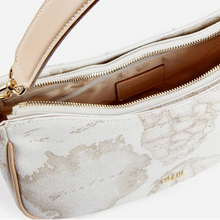 Carica l'immagine nel visualizzatore di Gallery, Alviero Martini 1^A Classe Borsa Sottospalla Con Tracolla Geo White E053
