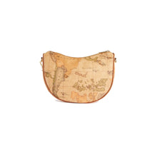 Carica l'immagine nel visualizzatore di Gallery, Alviero Martini 1^A Classe Geo Classic Borsa Mezzaluna Piccola E055
