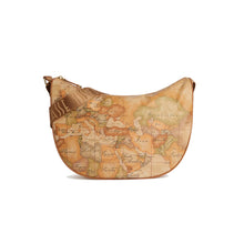 Carica l'immagine nel visualizzatore di Gallery, Alviero Martini 1^A Classe Borsa Geo Soft Tracolla a Mezzaluna Grande Geo Classico S008
