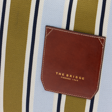 Carica l'immagine nel visualizzatore di Gallery, The Bridge Luna Beach Bag Riga Multi-Marrone
