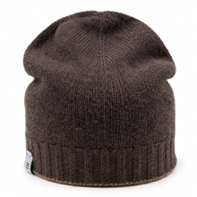 Carica l'immagine nel visualizzatore di Gallery, Riviera Berretto In Cashmere Double Face Cammello/Riccio
