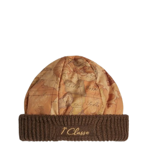 Alviero Martini 1^Classe Cuffia In Nylon Geo Classic Castagna
