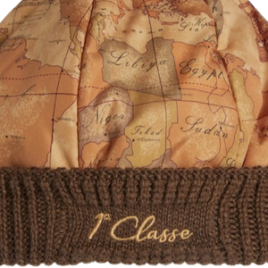 Alviero Martini 1^Classe Cuffia In Nylon Geo Classic Castagna