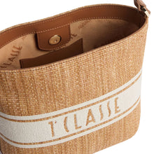 Carica l'immagine nel visualizzatore di Gallery, Alviero Martini 1^A Classe Rafia Coast Secchiello Tabacco
