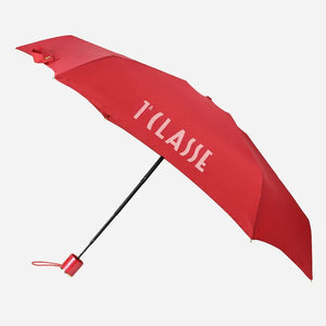 Alviero Martini 1^ Classe Super Mini Ombrello Logo Rosso