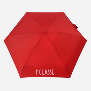 Alviero Martini 1^ Classe Super Mini Ombrello Logo Rosso