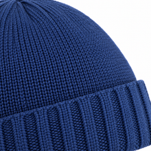 Carica l'immagine nel visualizzatore di Gallery, Riviera Berretto In Cashmere Cupola Rasata Blu Melange
