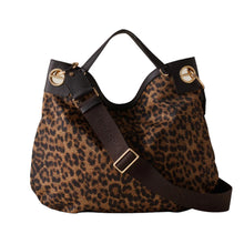 Carica l'immagine nel visualizzatore di Gallery, Borbonese Borsa London Large Corteccia Leopardato

