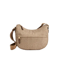 Carica l'immagine nel visualizzatore di Gallery, Borbonese B-Club Luna Bag Small Beige/Marrone
