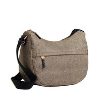 Carica l'immagine nel visualizzatore di Gallery, Borbonese B-Club Luna Bag Medium Op Naturale/Classica
