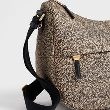 Carica l'immagine nel visualizzatore di Gallery, Borbonese B-Club Luna Bag Medium Op Naturale/Classica
