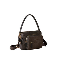 Carica l'immagine nel visualizzatore di Gallery, Borbonese B-Club Camera Case Small Cenere/Cacao
