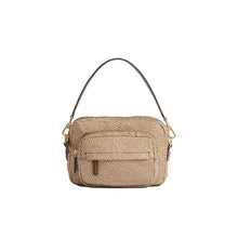 Carica l'immagine nel visualizzatore di Gallery, Borbonese B-Club Camera Case Small Beige/Marrone
