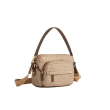 Carica l'immagine nel visualizzatore di Gallery, Borbonese B-Club Camera Case Small Beige/Marrone
