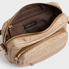 Carica l'immagine nel visualizzatore di Gallery, Borbonese B-Club Camera Case Small Beige/Marrone
