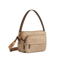 Carica l'immagine nel visualizzatore di Gallery, Borbonese B-Club Camera Case Medium Beige/Marrone
