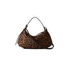 Carica l'immagine nel visualizzatore di Gallery, Borbonese Borsa Hobo Small Corteccia Leopardato
