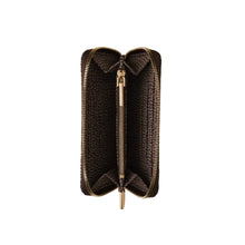 Carica l'immagine nel visualizzatore di Gallery, Borbonese Portafoglio Medium Zip Around Catrame
