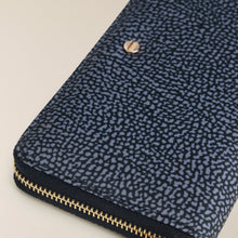 Carica l'immagine nel visualizzatore di Gallery, Borbonese Portafoglio Large Blu Lapis
