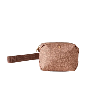 Borbonese Cosmetic Case Con Maniglia Mauve