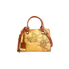 Carica l'immagine nel visualizzatore di Gallery, Alviero Martini 1^A Classe Borsa Geo Classic Piccolo Bauletto

