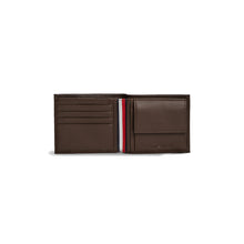 Carica l'immagine nel visualizzatore di Gallery, Tommy Hilfiger Portafoglio Bifold Corporate Con Moneta Testa Di Moro
