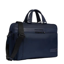 Carica l'immagine nel visualizzatore di Gallery, Piquadro Borsa Da Lavoro Porta Pc 15.6" Blu
