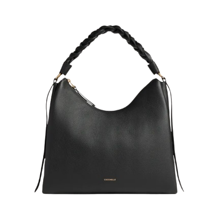 Coccinelle Boheme Double Medium Noir/Cognac