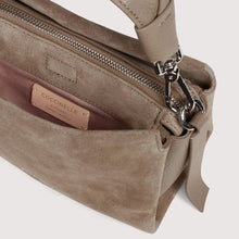 Carica l'immagine nel visualizzatore di Gallery, Coccinelle Boheme Suede Bimaterial Small Warm Taupe/Warm Taupe
