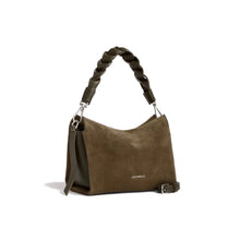 Carica l'immagine nel visualizzatore di Gallery, Coccinelle Boheme Suede Bimaterial Small Fango/Fango
