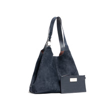 Carica l'immagine nel visualizzatore di Gallery, Coccinelle C-Easy Large Suede Midnight Blue/Midnight Blue
