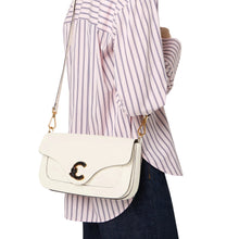 Carica l'immagine nel visualizzatore di Gallery, Coccinelle C-me Calf&amp;Marb A Spalla E Tracolla Pearl
