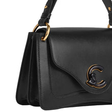 Carica l'immagine nel visualizzatore di Gallery, Coccinelle C-me Calf&amp;Marb A Mano E Tracolla Noir
