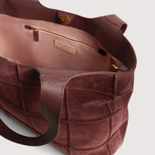 Carica l'immagine nel visualizzatore di Gallery, Coccinelle C-Easy Check Suede Embroidery Small Berry/Berry
