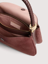 Carica l'immagine nel visualizzatore di Gallery, Coccinelle Tiggy Small Suede Bimaterial Berry/Berry
