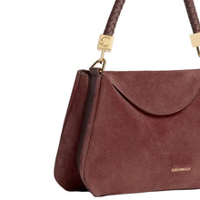Carica l'immagine nel visualizzatore di Gallery, Coccinelle Tiggy Small Suede Bimaterial Berry/Berry
