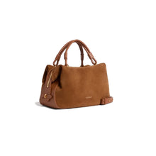 Carica l'immagine nel visualizzatore di Gallery, Coccinelle Lizzie Suede Small Cognac/Cognac
