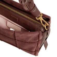Carica l'immagine nel visualizzatore di Gallery, Coccinelle Boheme Check Suede Embroidery Small Berry/Berry
