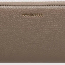 Carica l'immagine nel visualizzatore di Gallery, Coccinelle Portafoglio Zip Around Large Metallic Soft Warm Taupe
