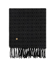 Carica l&#39;immagine nel visualizzatore di Gallery, Coccinelle Monogram Sciarpa Multi Noir
