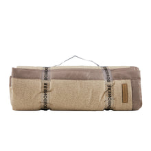 Carica l&#39;immagine nel visualizzatore di Gallery, Borbonese Home Plaid Plaid di cotone OPLA’ Tortora
