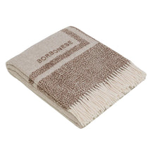 Carica l&#39;immagine nel visualizzatore di Gallery, Borbonese Home Plaid Twist Marrone
