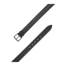 Carica l'immagine nel visualizzatore di Gallery, Orciani Cintura Monaco In Pelle 3,5Cm Nero
