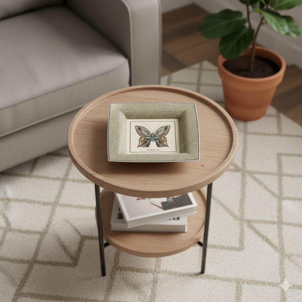 Borbonese Home Svuota Tasche Iconc Papillon