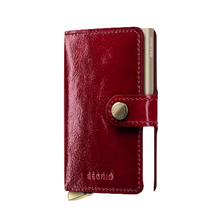 Carica l'immagine nel visualizzatore di Gallery, Secrid Miniwallet Premium Naplak Bottle Red+
