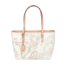 Carica l'immagine nel visualizzatore di Gallery, Alviero Martini 1^ Classe Borsa Geo White Shopping Media D006 - STANGA Pelletteria

