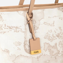 Carica l'immagine nel visualizzatore di Gallery, Alviero Martini 1^ Classe Borsa Geo White Shopping Media D006 - STANGA Pelletteria
