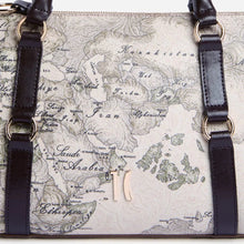 Carica l'immagine nel visualizzatore di Gallery, Alviero Martini 1^ Classe Country Geo Borsa A Mano Tortora - STANGA Pelletteria
